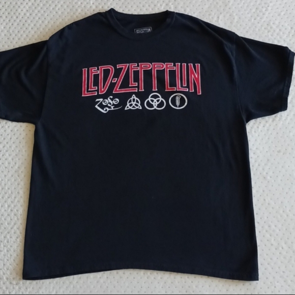 FINAL PRICE THEN RELIST Led Zeppelin XL black band Tshirt - Picture 6 of 6